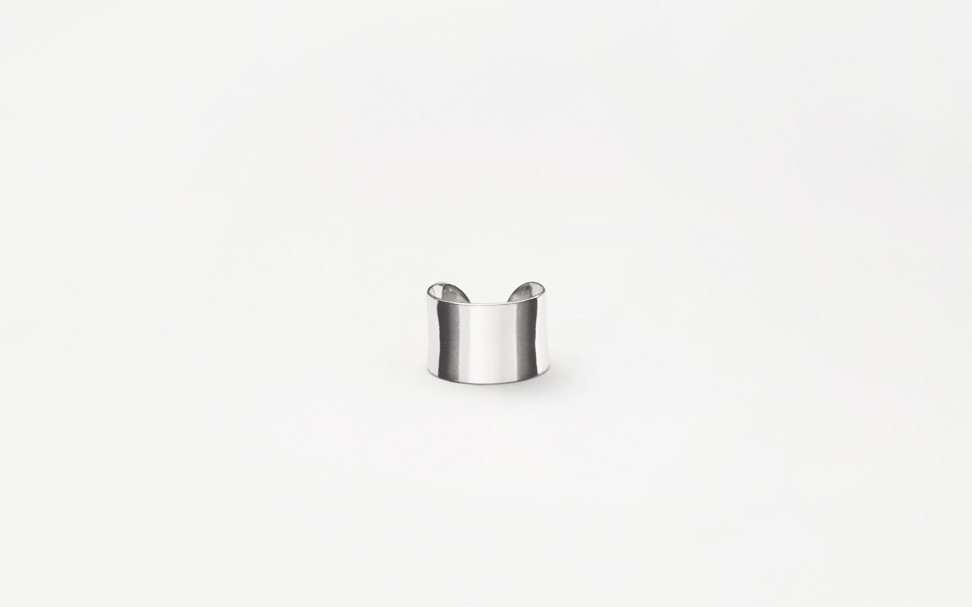 MH 925 Arc Ring recycled sterling silver minimalist design